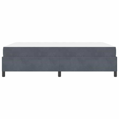 Bedframe Anders Wit en lichtgrijs 160 x 200 cm Fluweel