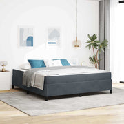 Bedframe 180x200 cm stof donkergrijs
