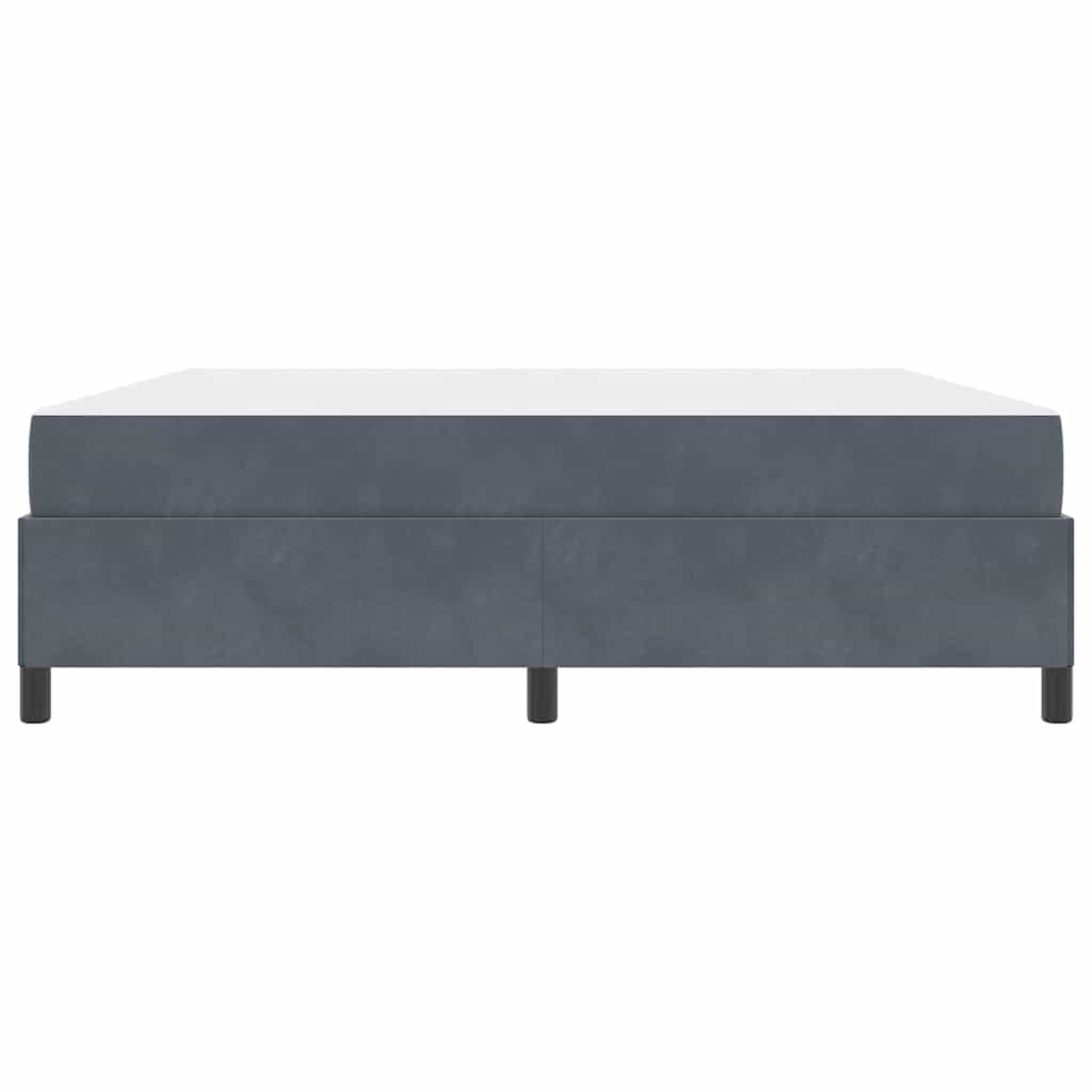 Bedframe Anders Wit en lichtgrijs 180 x 200 cm Fluweel