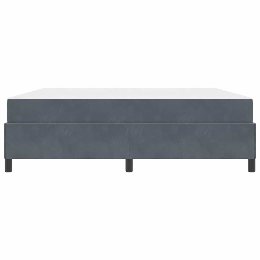 Bedframe Anders Wit en lichtgrijs 180 x 200 cm Fluweel