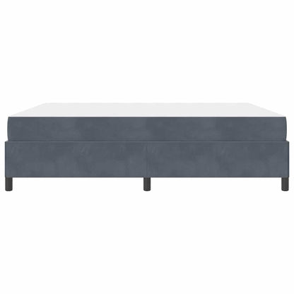 Bedframe Anders Wit en lichtgrijs 180 x 200 cm Fluweel