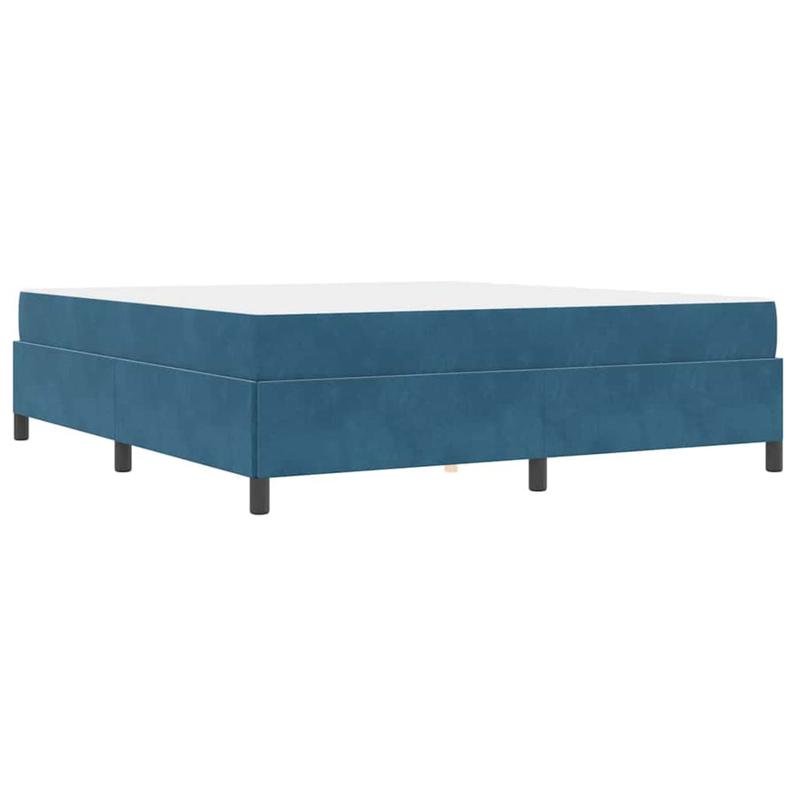 Bedframe Donkerblauw 180 x 200 cm Stof