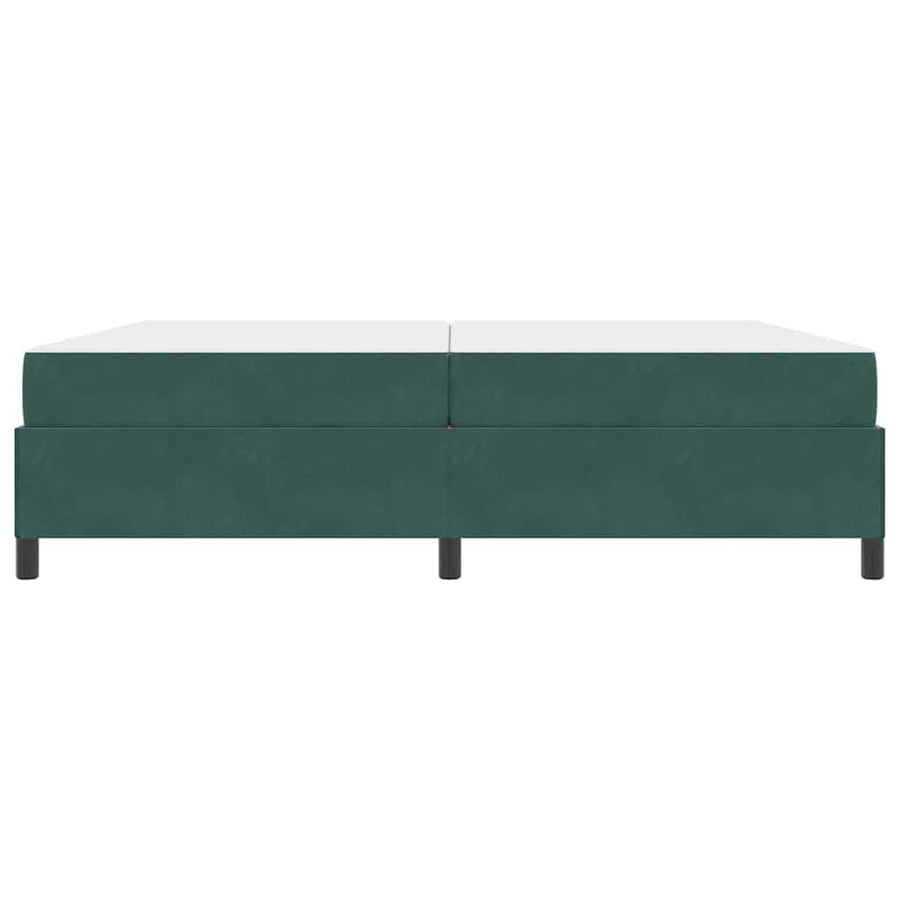 Bedframe Anders Wit en lichtgrijs 200 x 200 cm Fluweel
