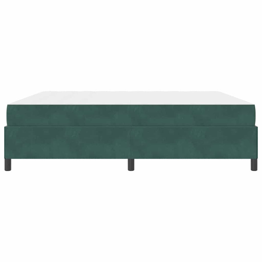 Bedframe Anders Wit en lichtgrijs 200 x 200 cm Fluweel