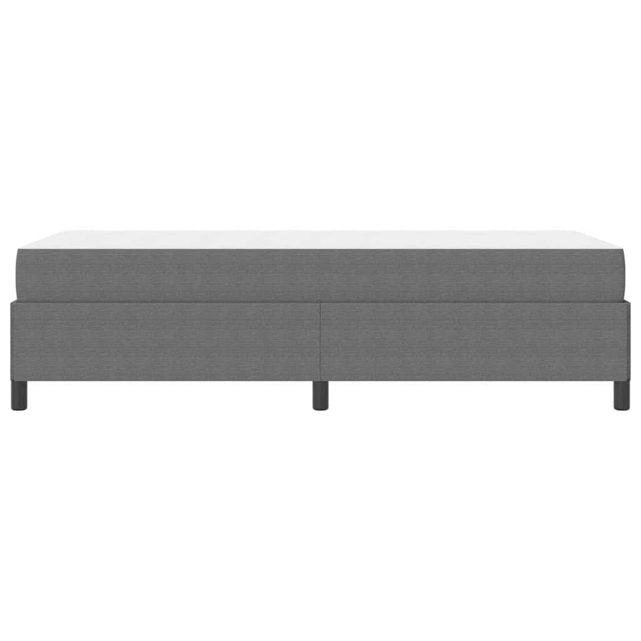 Bedframe Anders Lichtgrijs 80 x 200 cm Katoenen stof