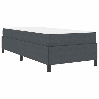 Bedframe Anders Donkergrijs 80 x 200 cm Katoenen stof