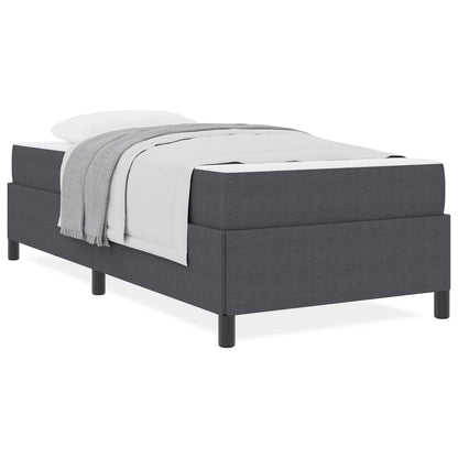 Bedframe Anders Donkergrijs 80 x 200 cm Katoenen stof