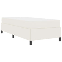 Bedframe Anders Crème 80 x 200 cm Katoenen stof