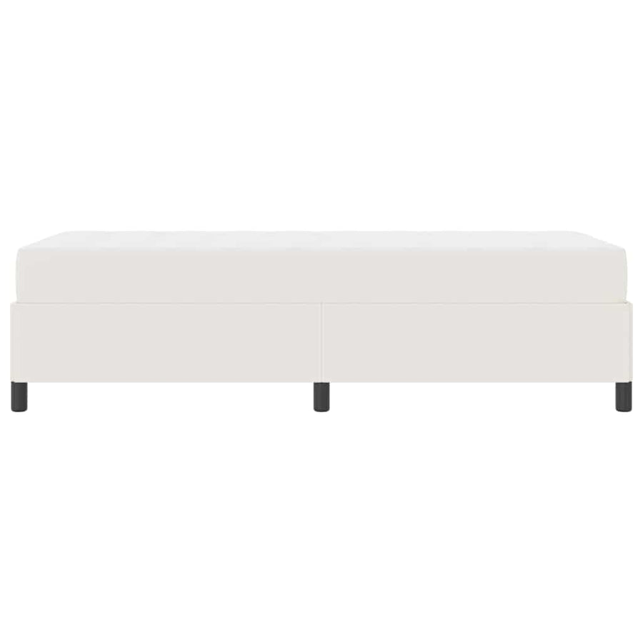 Bedframe Anders Crème 80 x 200 cm Katoenen stof