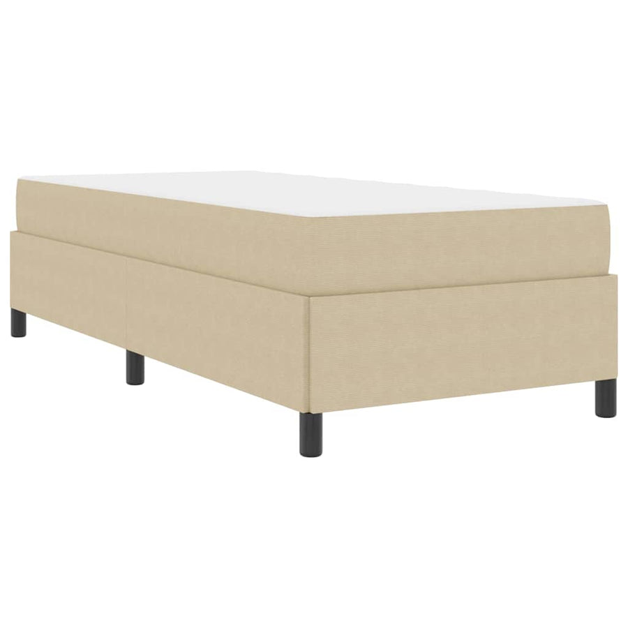 Bedframe Anders Lichtgroen Grijs 80 x 200 cm Katoenen stof