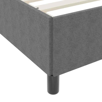Bedframe Anders Lichtgrijs 90 x 190 cm Katoenen stof