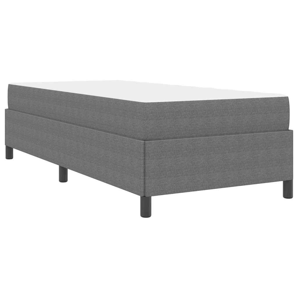 Bedframe Anders Lichtgrijs 90 x 190 cm Katoenen stof