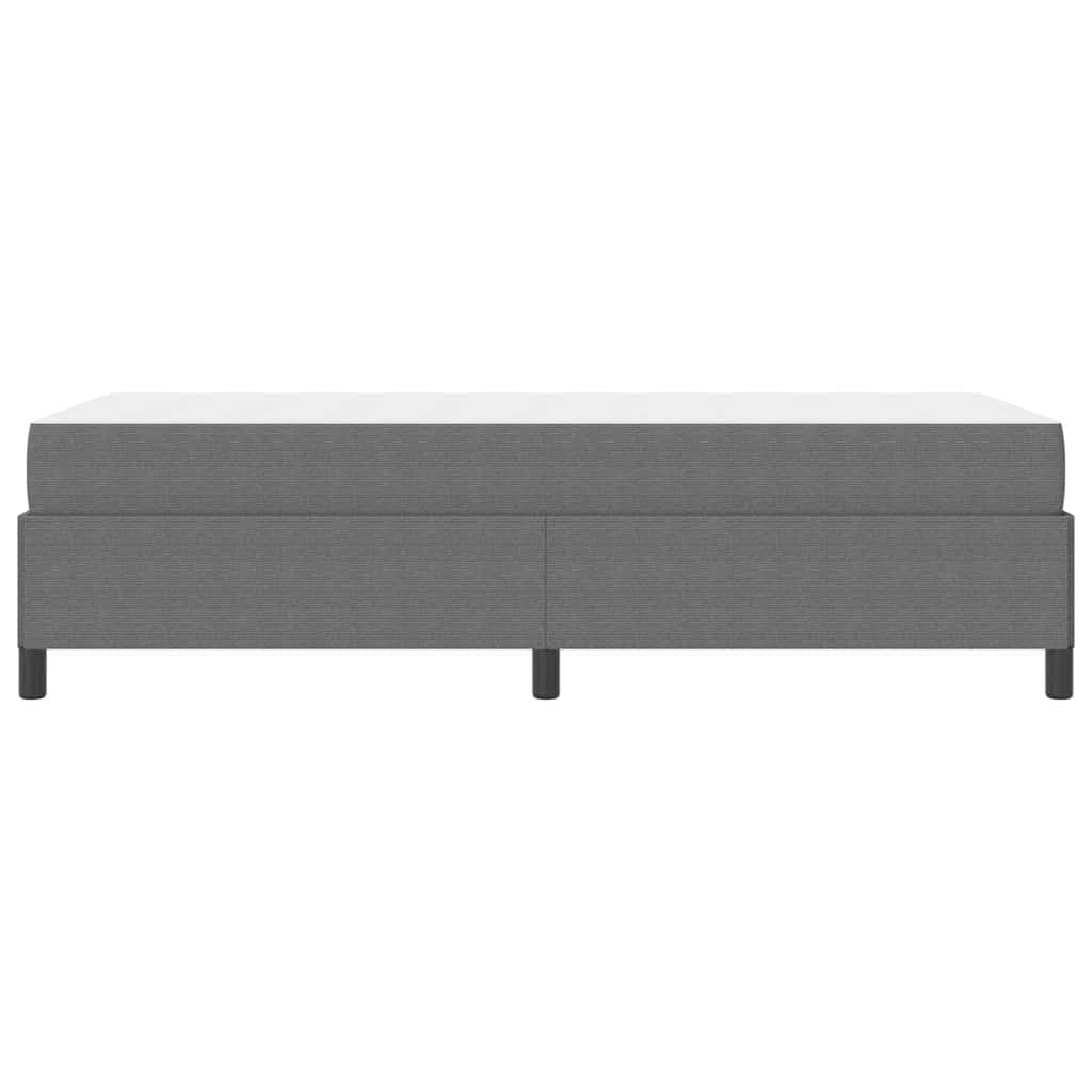 Bedframe Anders Lichtgrijs 90 x 190 cm Katoenen stof