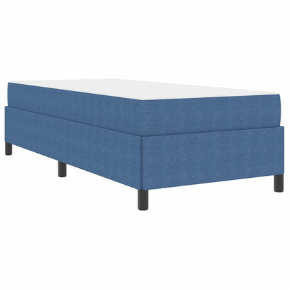 Bedframe Katoenen Stof 90 x 190 cm Blauw
