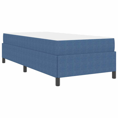 Bedframe Katoenen Stof 90 x 190 cm Blauw