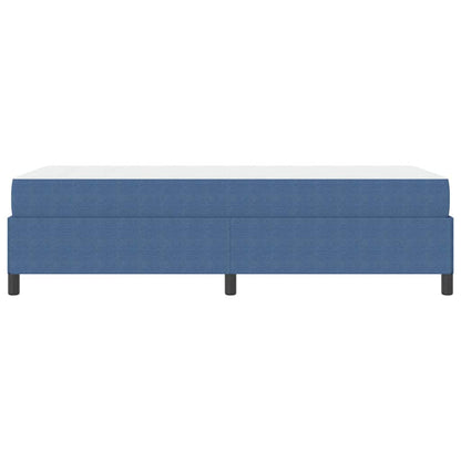 Bedframe Katoenen Stof 90 x 190 cm Blauw