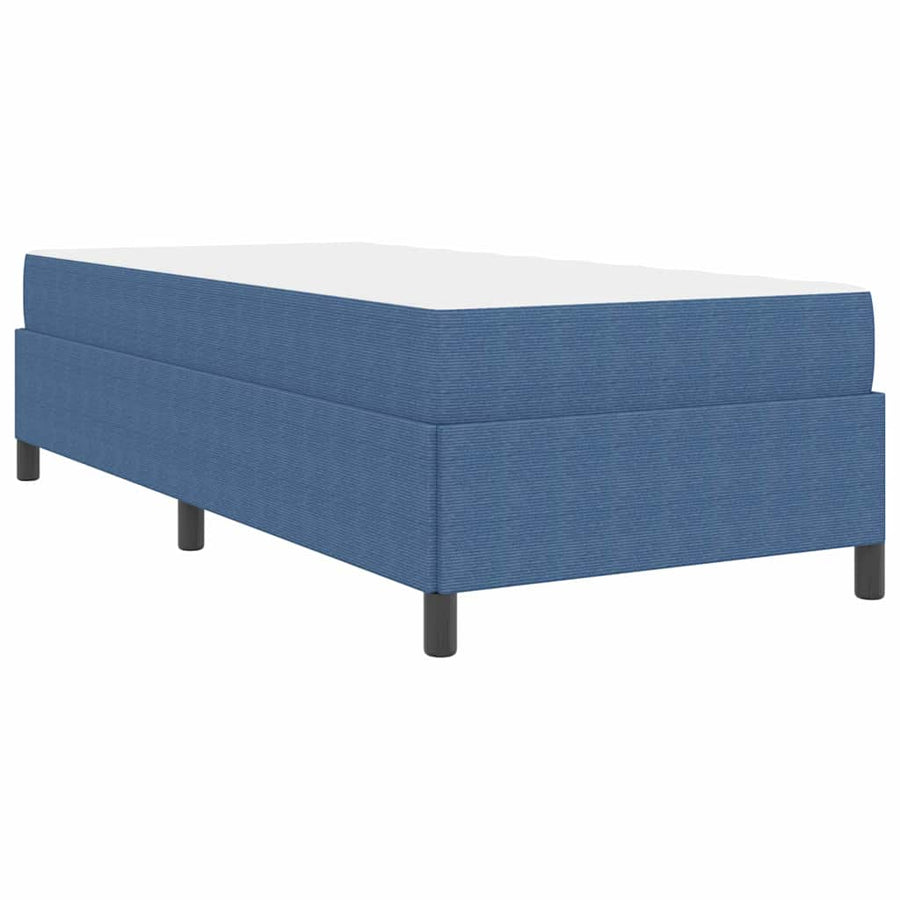 Bedframe Anders Blauw 90 x 200 cm Katoenen stof