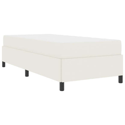 Bedframe Anders Crème 100 x 200 cm Katoenen stof