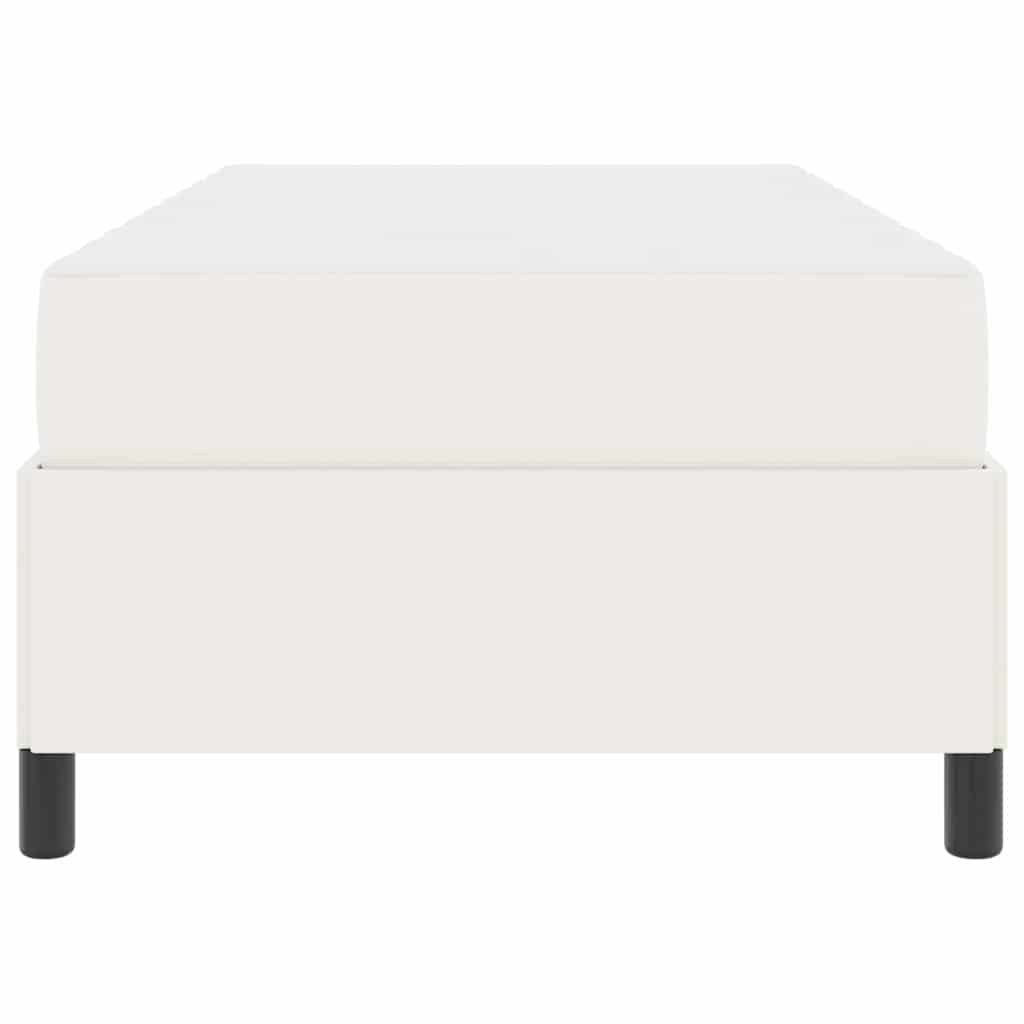 Bedframe Anders Crème 100 x 200 cm Katoenen stof