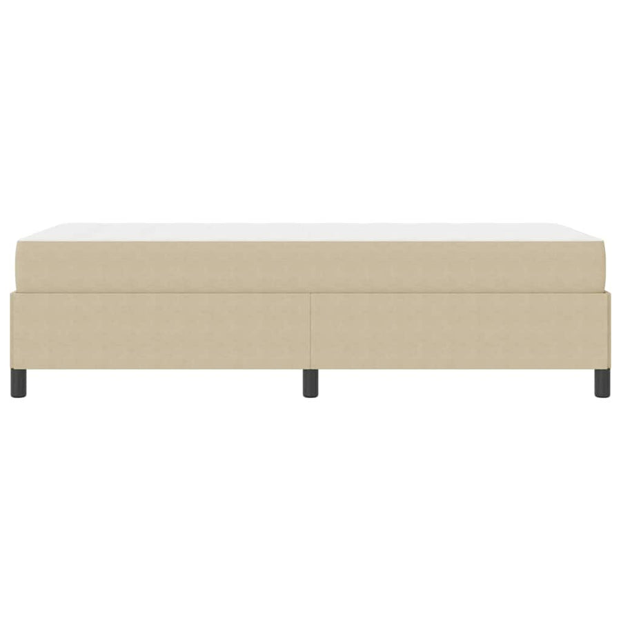 Bedframe Anders Lichtgroen Grijs 100 x 200 cm Katoenen stof