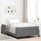 Bedframe Lichtgrijs 120x190 cm stof