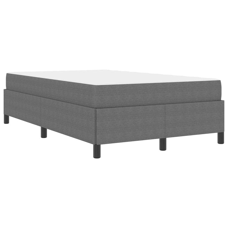Bedframe Anders Lichtgrijs 120 x 190 cm Katoenen stof