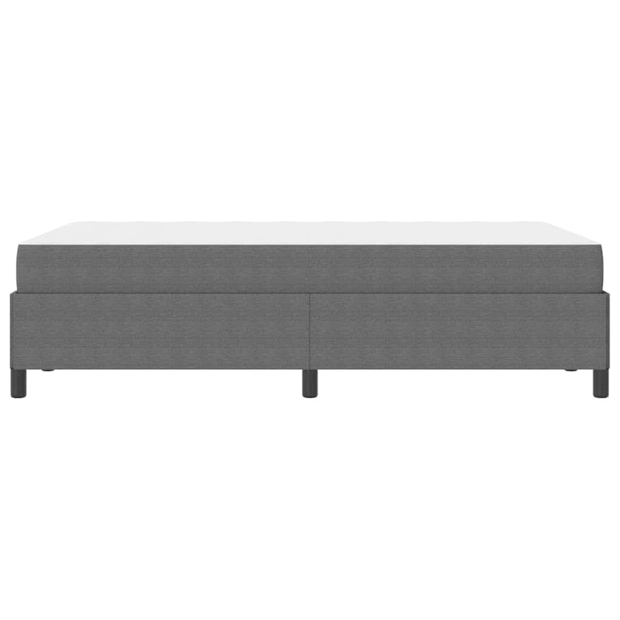 Bedframe Anders Lichtgrijs 120 x 190 cm Katoenen stof