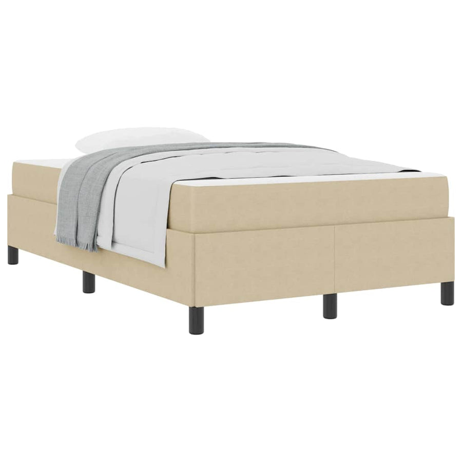 Bedframe Anders Lichtgroen Grijs 120 x 190 cm Katoenen stof