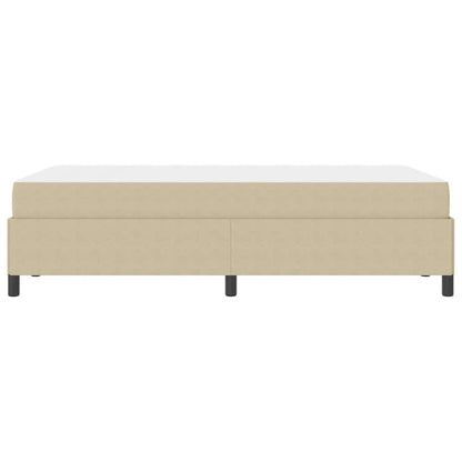 Bedframe Anders Lichtgroen Grijs 120 x 190 cm Katoenen stof