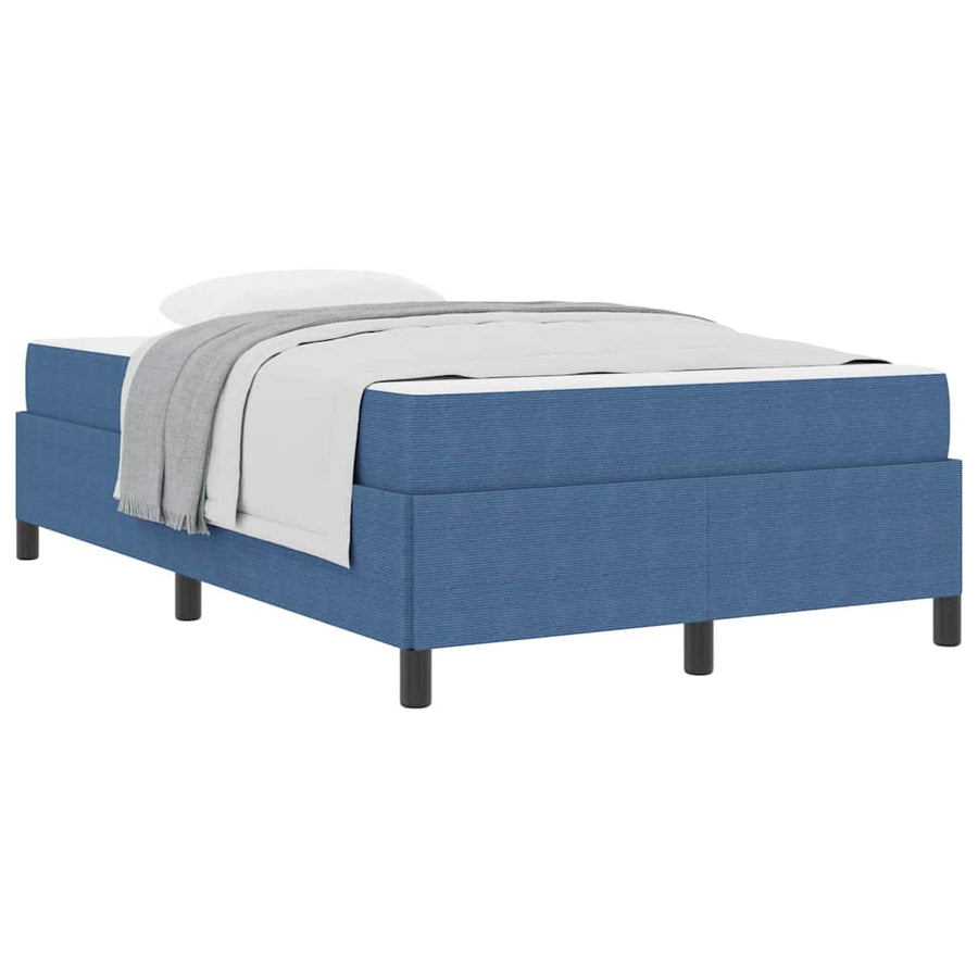 Bedframe Anders Blauw 120 x 200 cm Katoenen stof