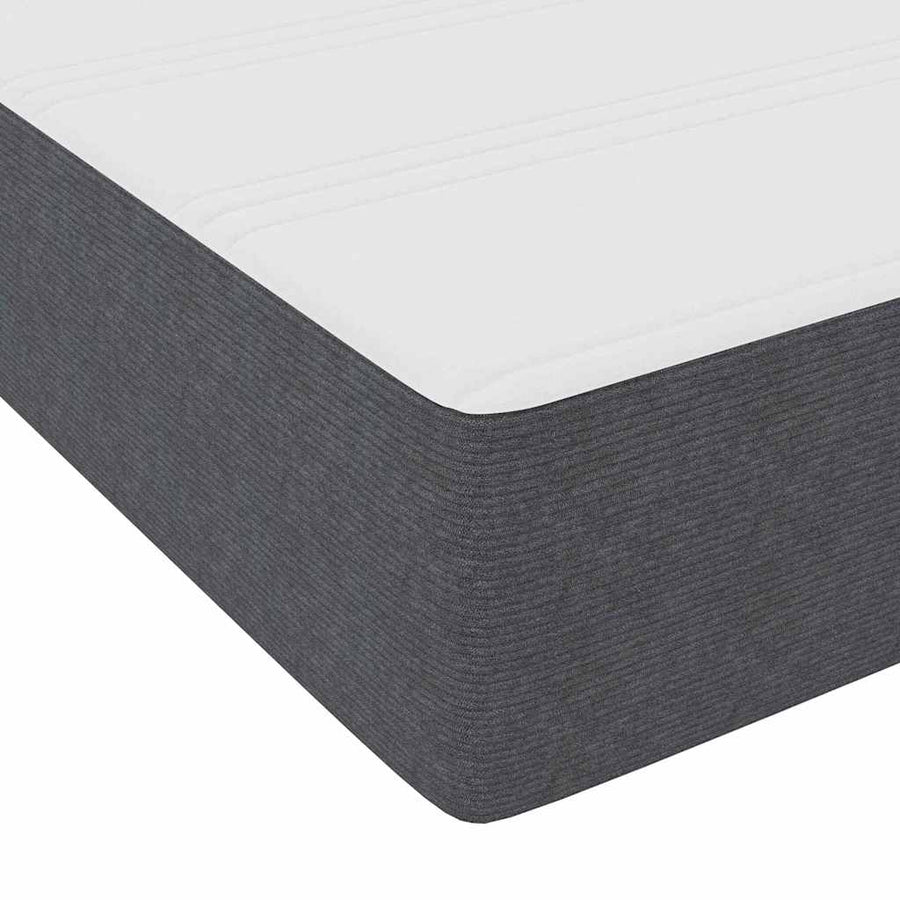 Bedframe Anders Donkergrijs 140 x 190 cm Katoenen stof