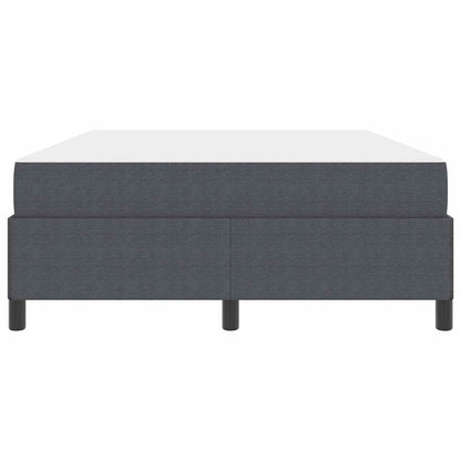 Bedframe Anders Donkergrijs 140 x 190 cm Katoenen stof