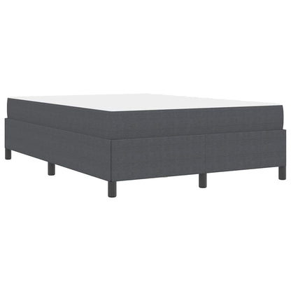 Bedframe Anders Donkergrijs 140 x 200 cm Katoenen stof