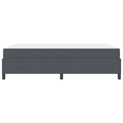 Bedframe Anders Donkergrijs 140 x 200 cm Katoenen stof