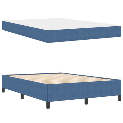 Bedframe Anders Blauw 140 x 200 cm Katoenen stof