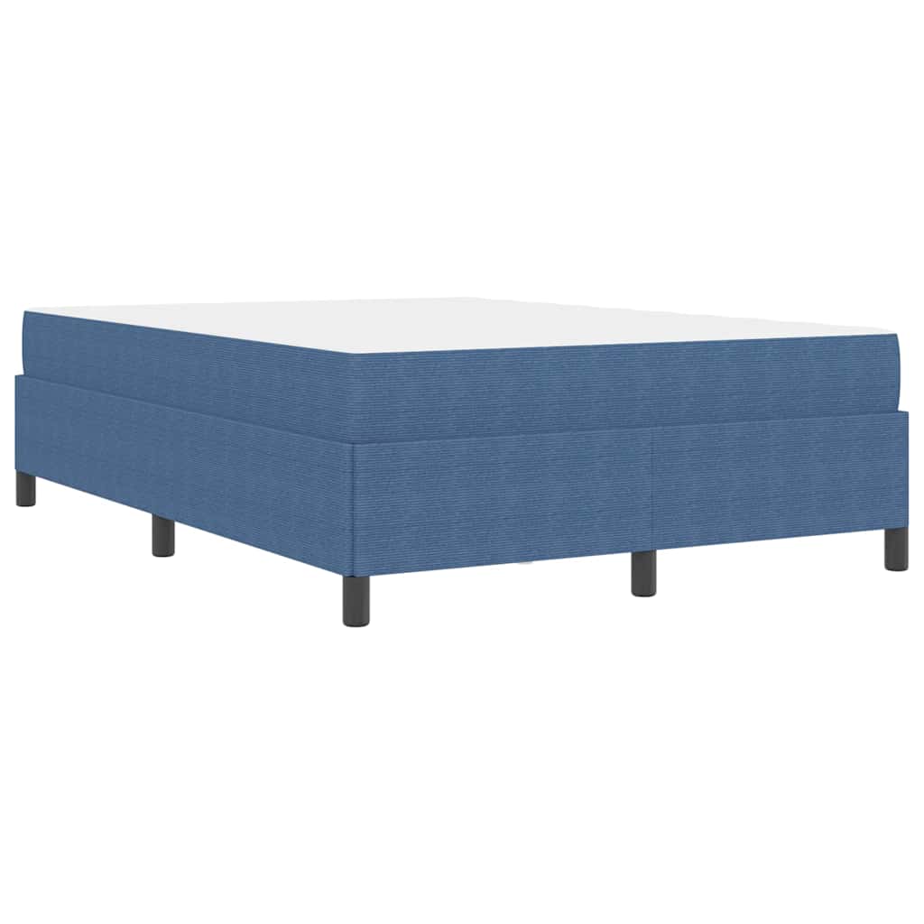 Bedframe Anders Blauw 140 x 200 cm Katoenen stof