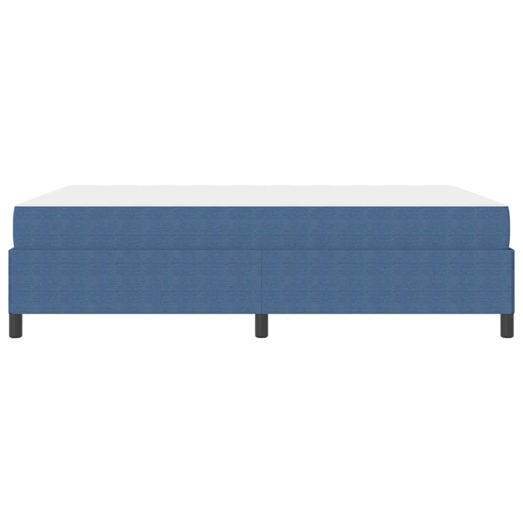 Bedframe Anders Blauw 140 x 200 cm Katoenen stof
