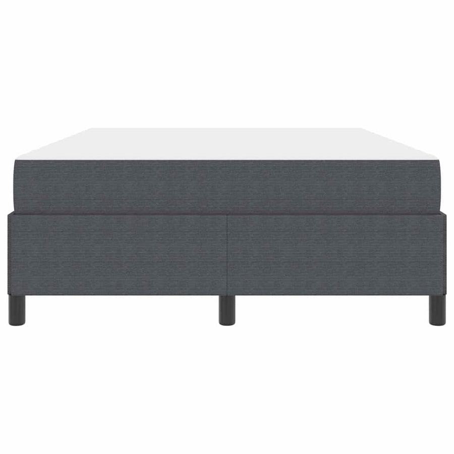 Bedframe Anders Donkergrijs 160 x 200 cm Katoenen stof