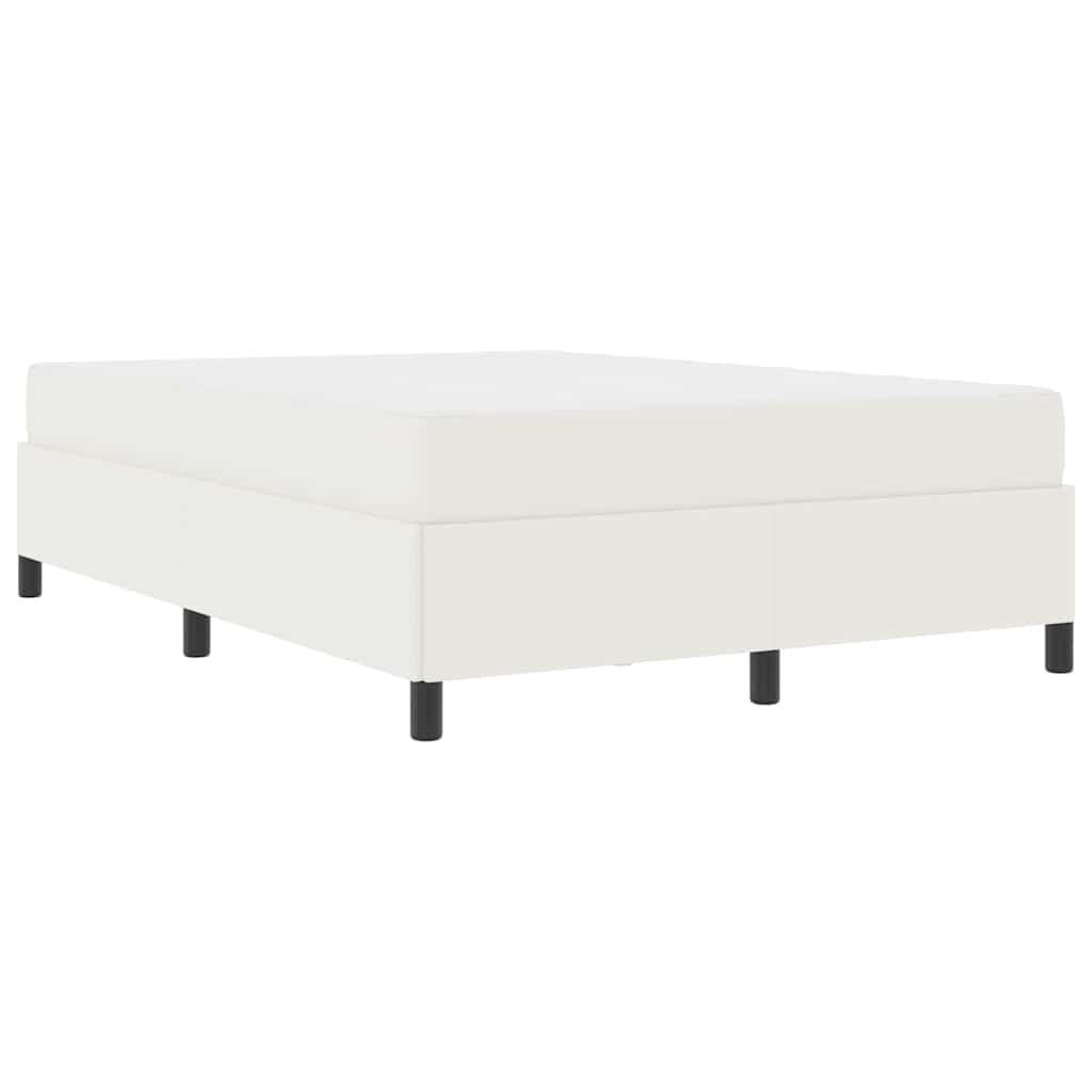 Bedframe Anders Crème 160 x 200 cm Katoenen stof