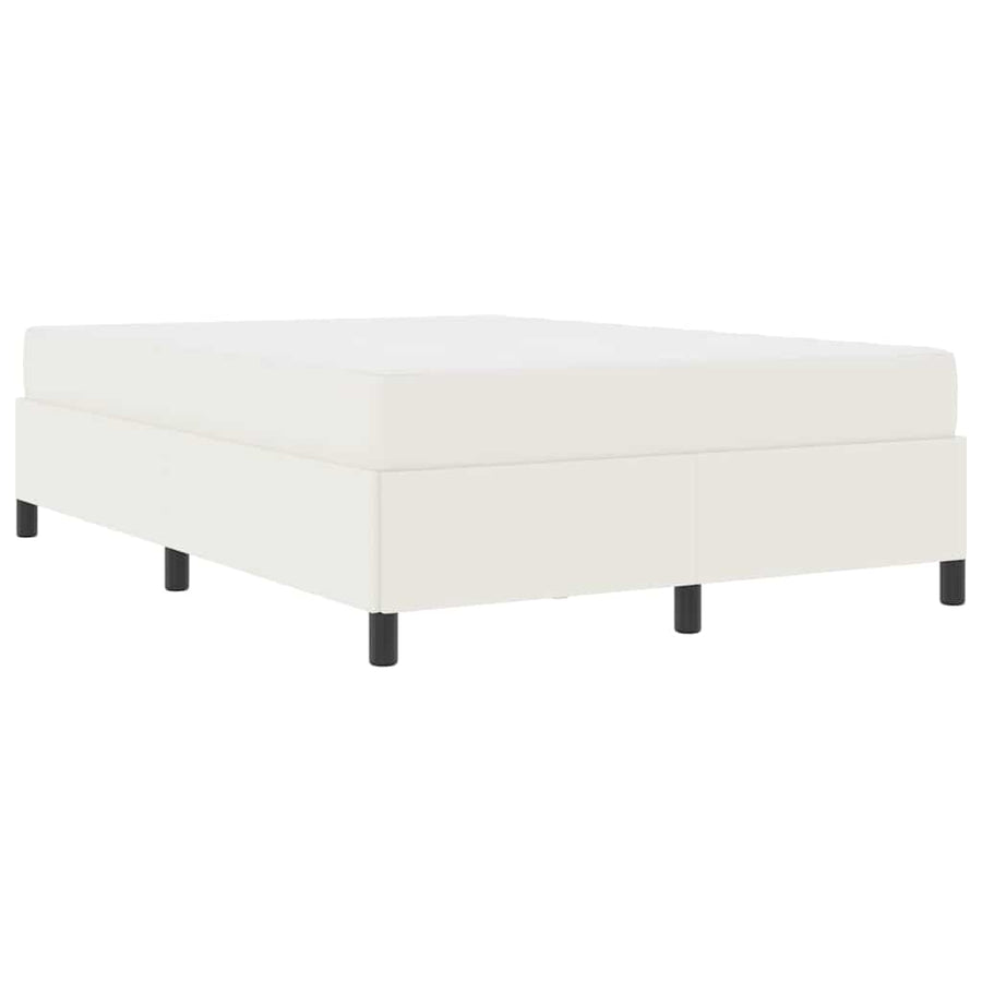 Bedframe Anders Crème 160 x 200 cm Katoenen stof