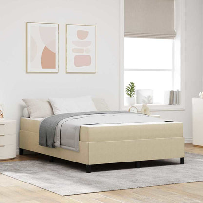 Bedframe met matras Lichtgroen Grijs 160 x 200 cm Stof