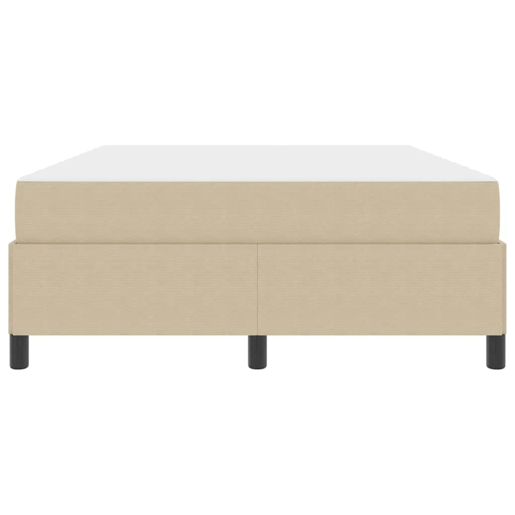 Bedframe met matras Lichtgroen Grijs 160 x 200 cm Stof