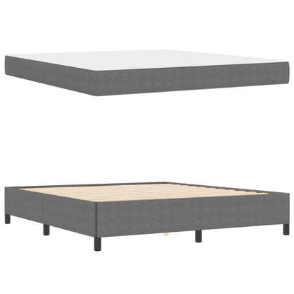 Bedframe Anders Lichtgrijs 180 x 200 cm Katoenen stof