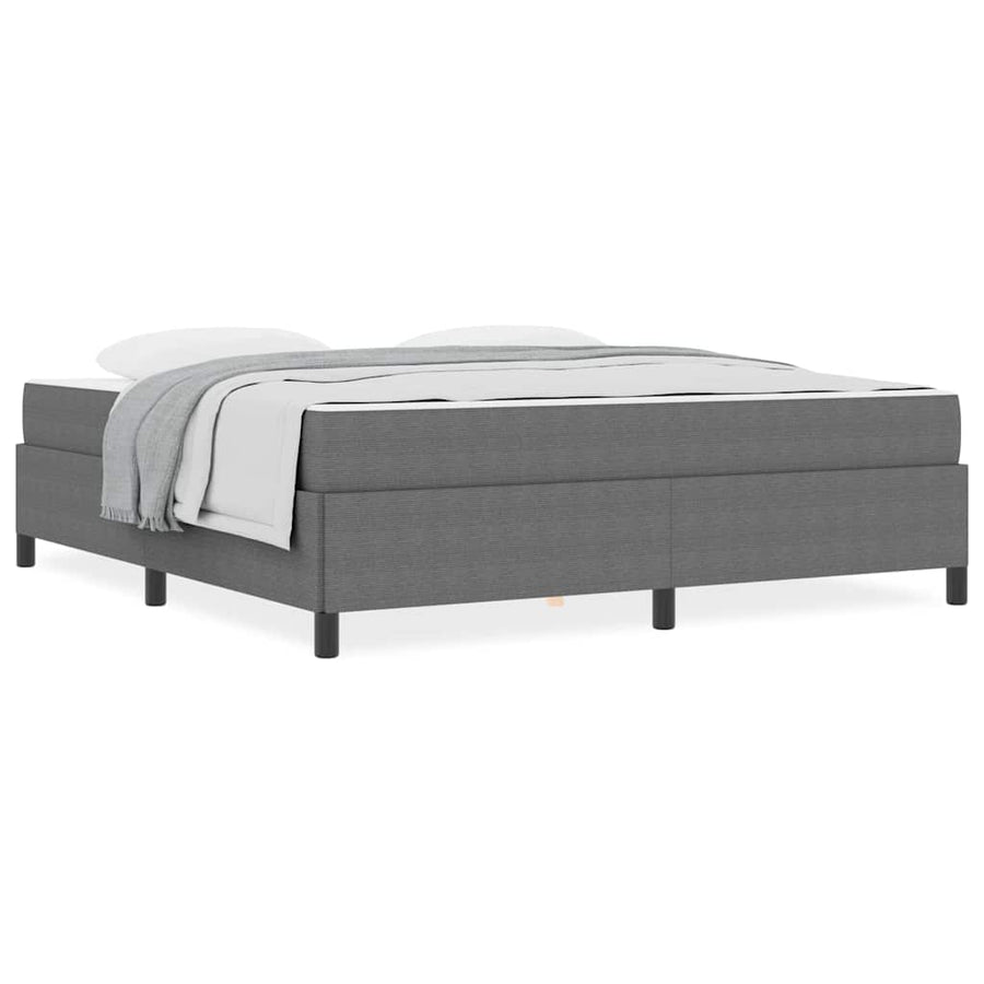 Bedframe Anders Lichtgrijs 180 x 200 cm Katoenen stof