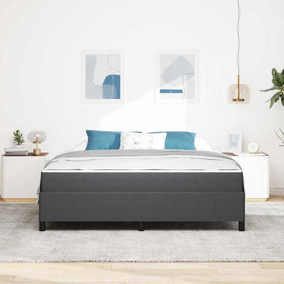 Bedframe Anders Donkergrijs 180 x 200 cm Katoenen stof