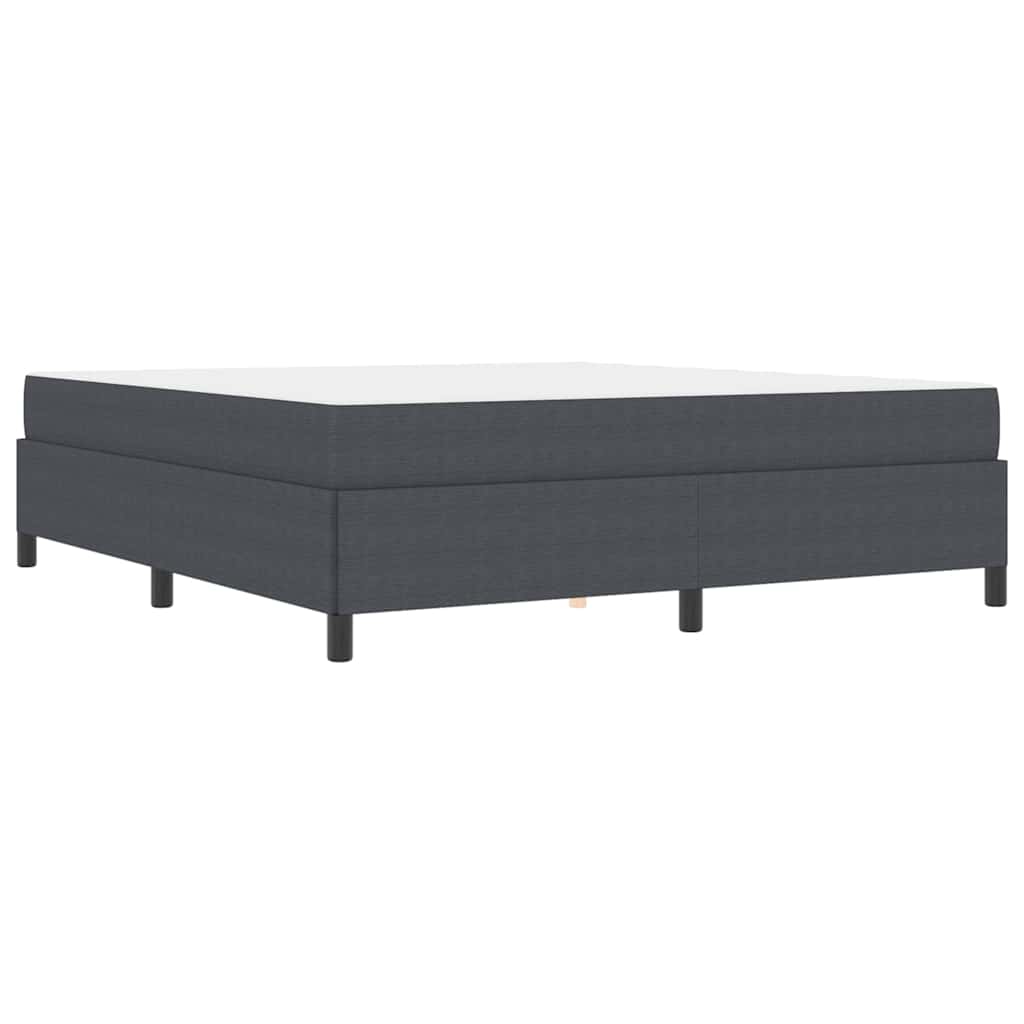 Bedframe Anders Donkergrijs 180 x 200 cm Katoenen stof