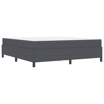 Bedframe Anders Donkergrijs 180 x 200 cm Katoenen stof