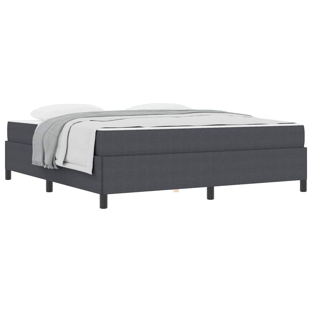 Bedframe Anders Donkergrijs 180 x 200 cm Katoenen stof
