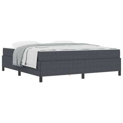 Bedframe Anders Donkergrijs 180 x 200 cm Katoenen stof