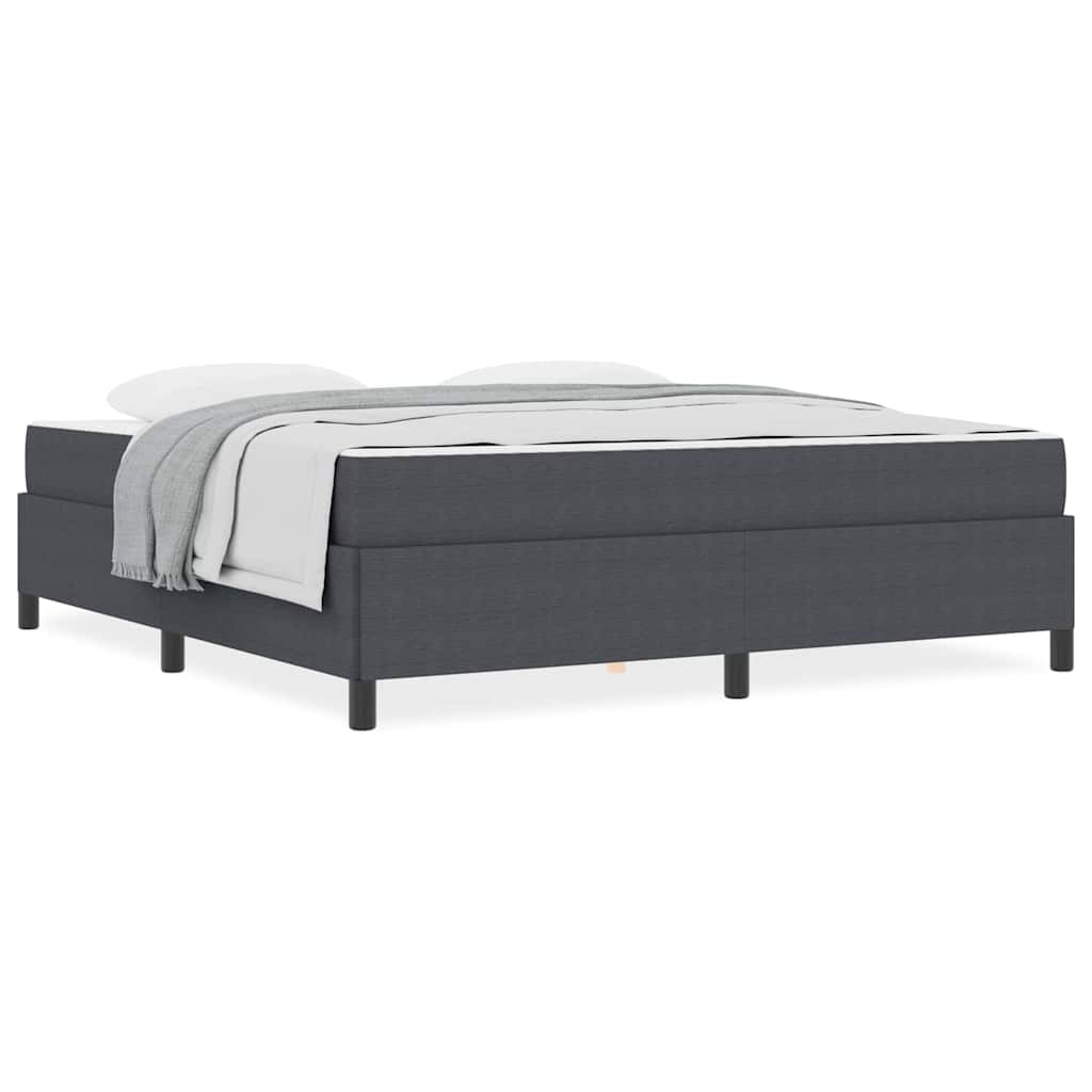 Bedframe Anders Donkergrijs 180 x 200 cm Katoenen stof
